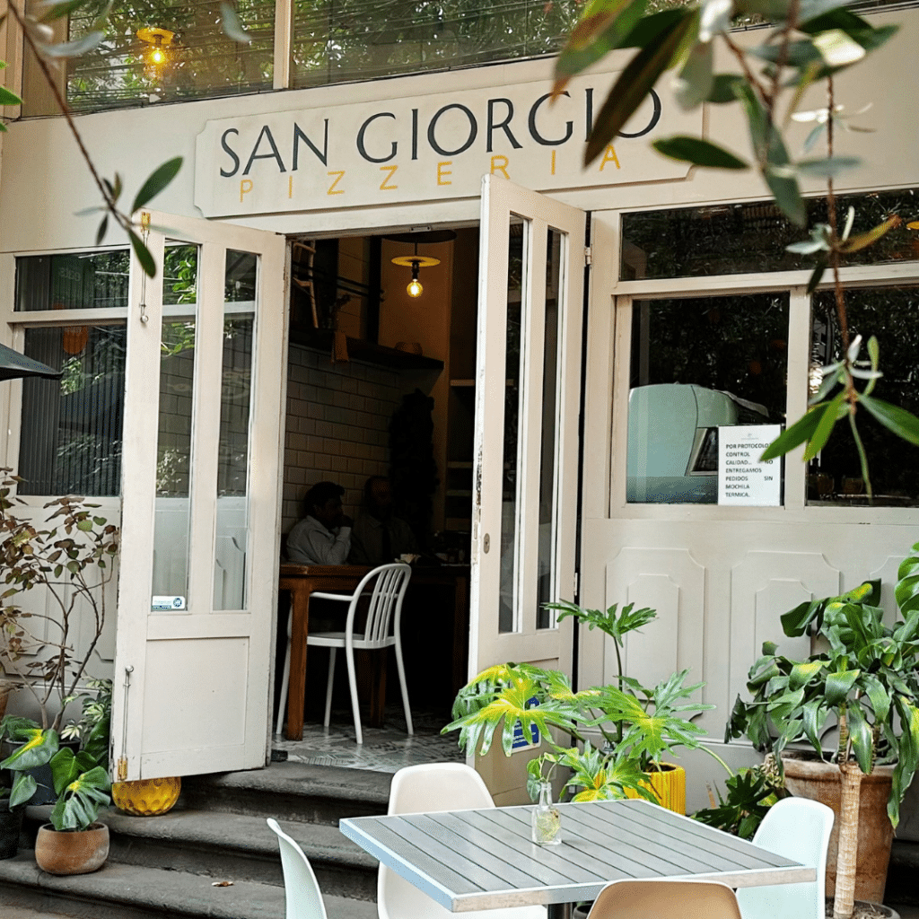 Sucursal Polanco San Giorgio Pizzas Ensaladas Pasatas Postres Polanco Roma Sur CDMX